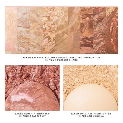 Daily Routine: Satin Finish Full Face Kit (4 PC)