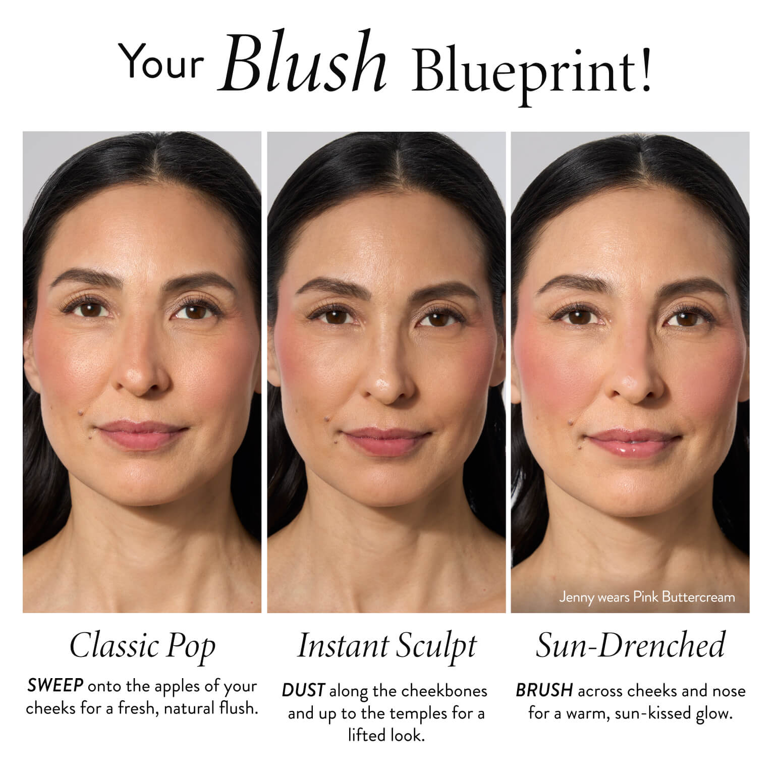Baked Blush-n-Brighten Marbleized Blush Travel Size