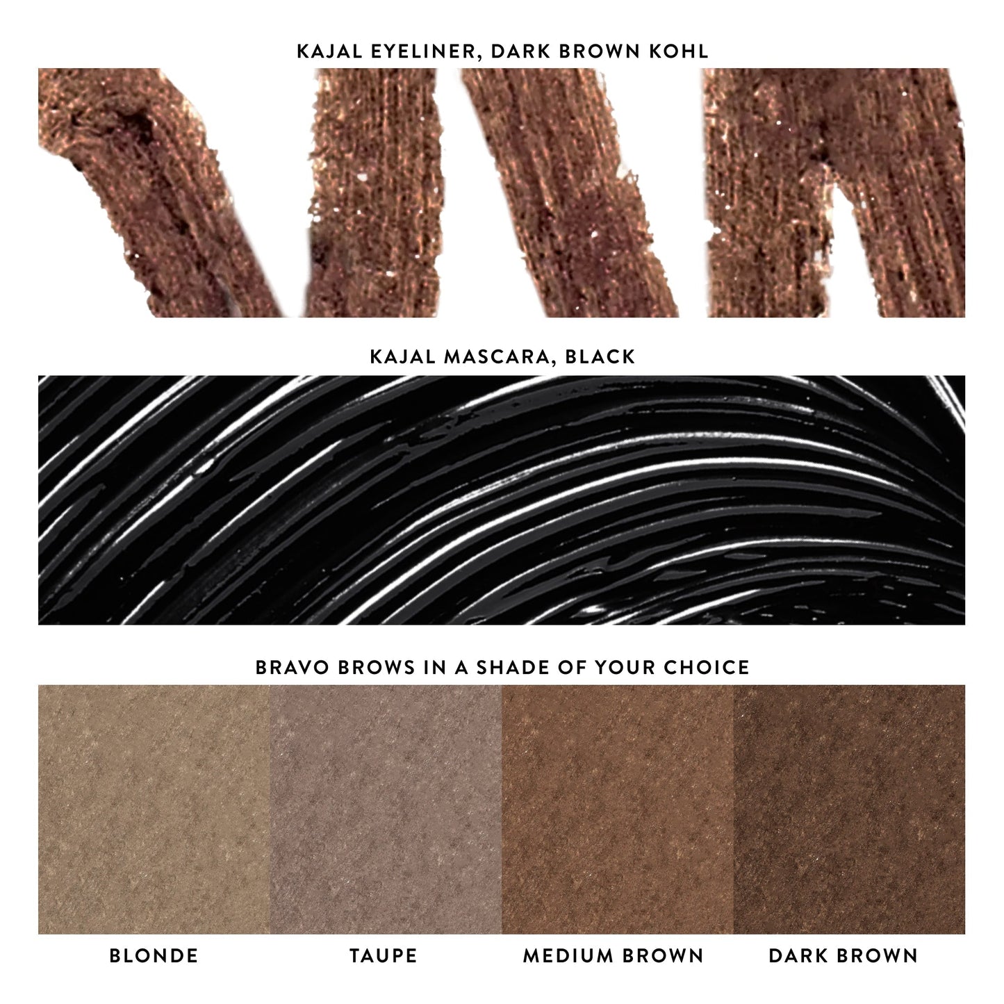 Laura’s 3 E’s: Eyeliner, Eyelash & Eyebrows Kit (3PC)
