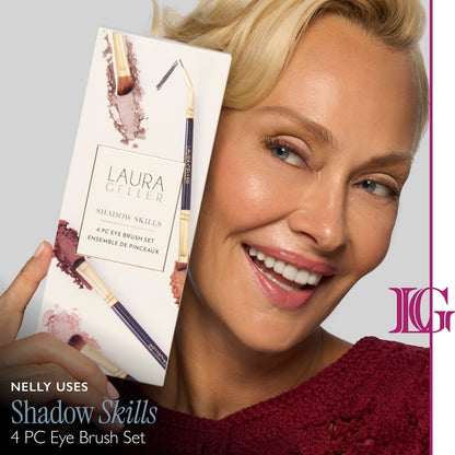 Shadow Skills 4PC Eye Brush Set